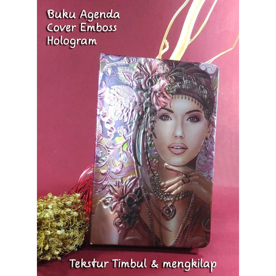 

Buku Agenda Mini Cover Tekstur / Mini Notebook Emboss - Etnhic Murah