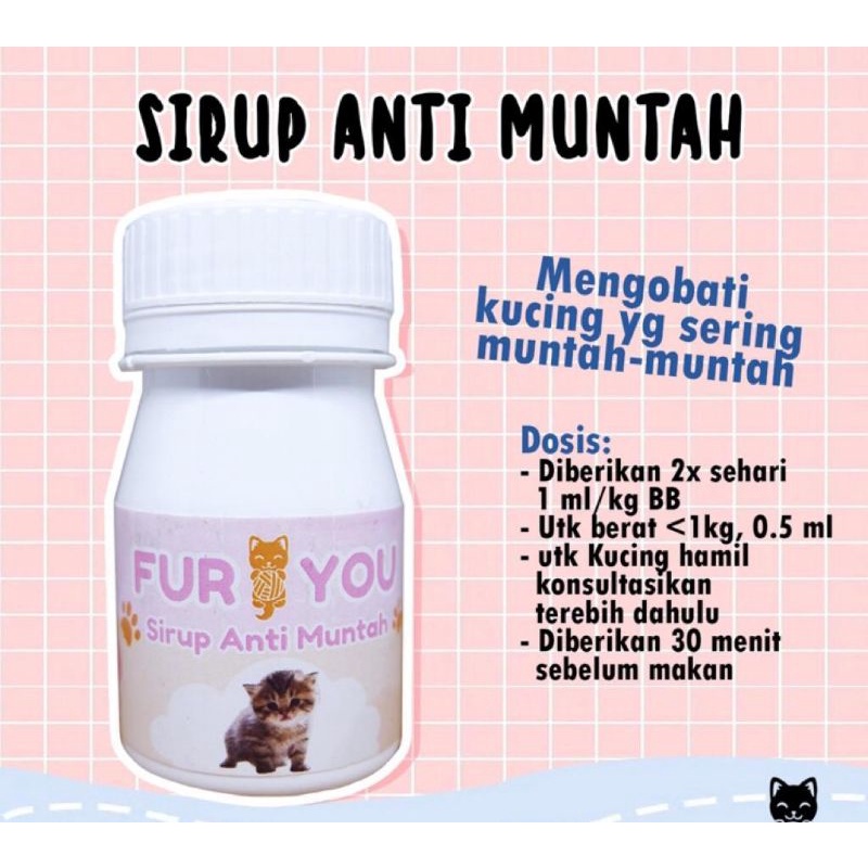 obat sirup anti muntah kucing . obat muntah kucing