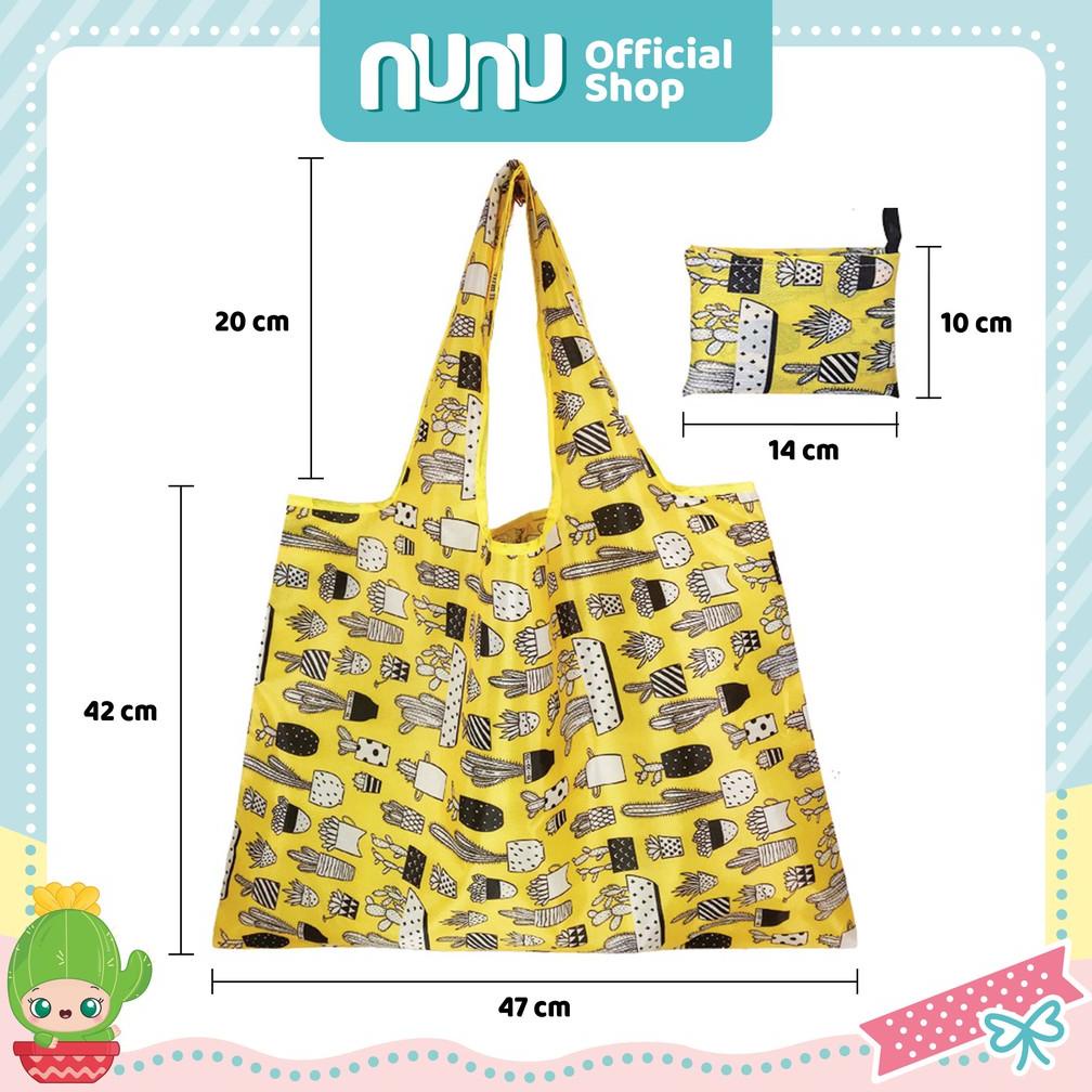 Tas Belanja Lipat / Tas Belanja Lipat Besar / Shopping Bag Lipat / Tas Lipat / Eco Bag - Flower