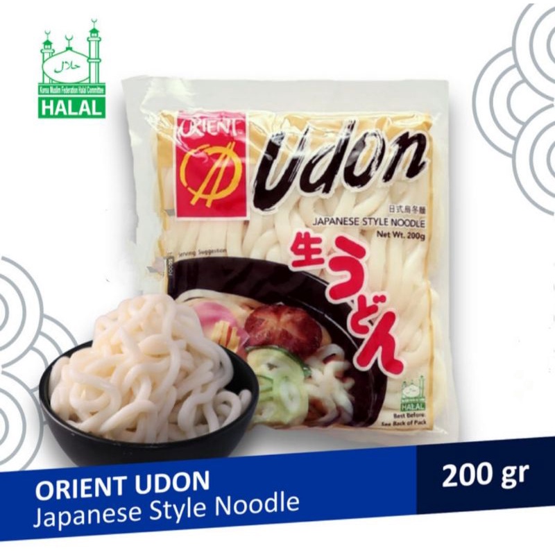 

Orient UDON Halal-Japanese Style Noodle 200Gr