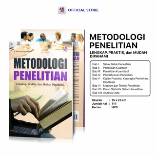 Buku Metodologi Penelitian Metode Penelitian Lengkap Praktis dan Mudah Dipahami Baru Best Seller