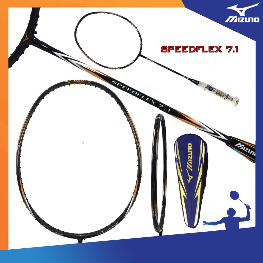  MIZUNO  RAKET  BADMINTON SPEEDFLEX 7 1 ORIGINAL Shopee 