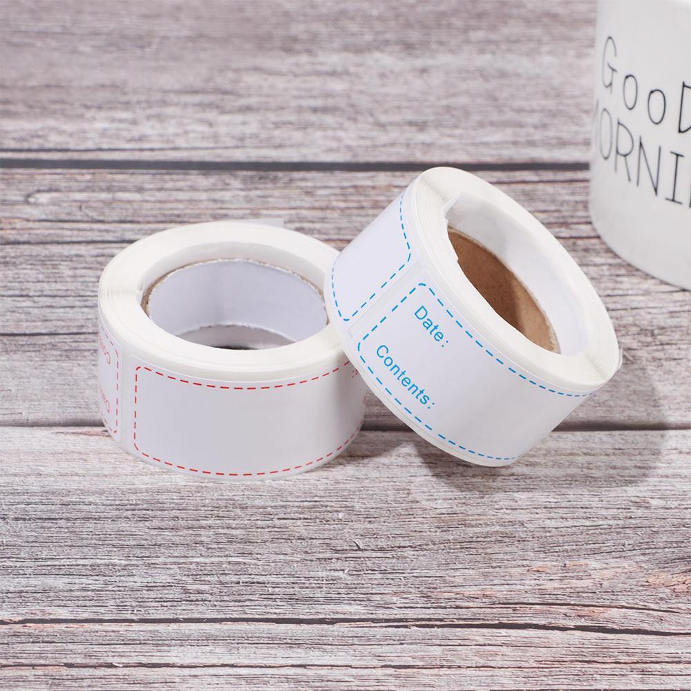 Populer Label Penyimpanan Makanan Waterproof Container Kulkas Toples Stiker