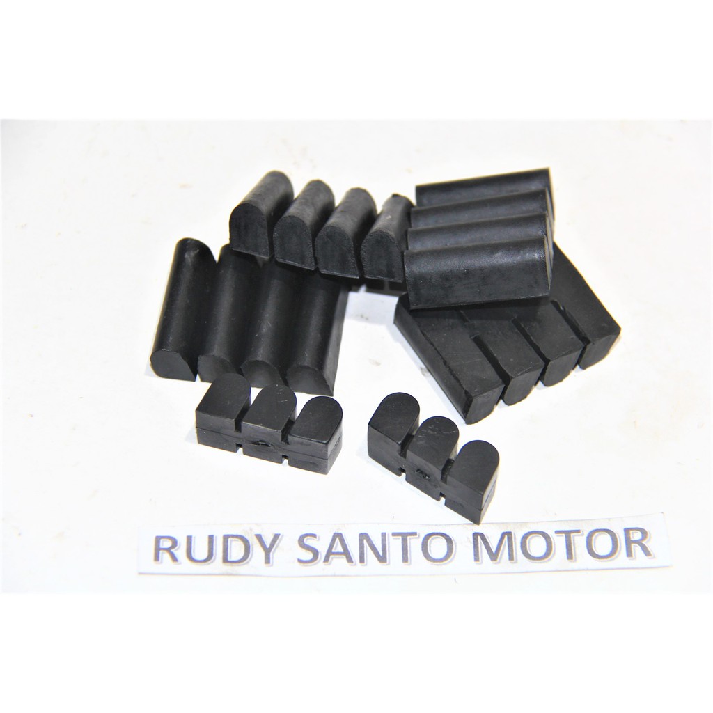 Karet Ganjel Blok Absorber Peredam Rxk Rxking Rx king Rx k besar 4 kecil 2 satu set Rudysanto-2