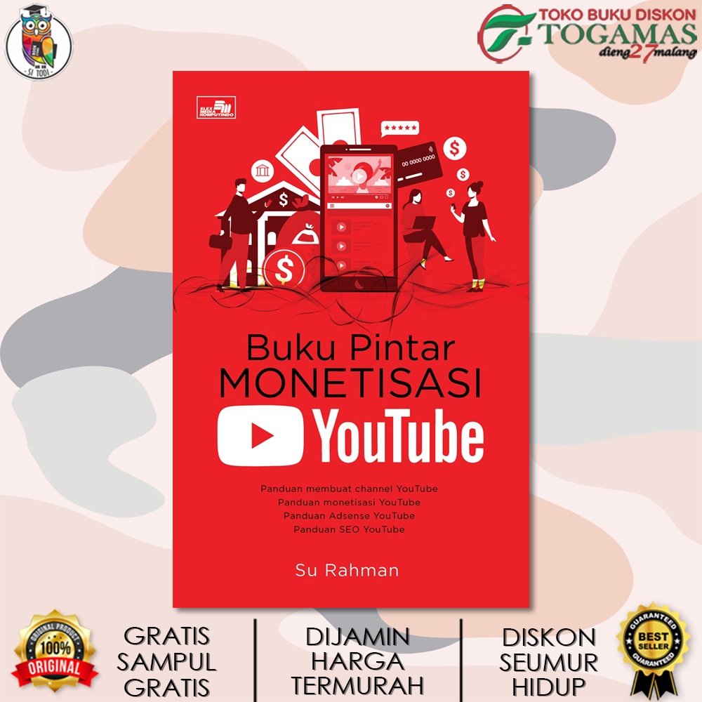 BUKU PINTAR MONETISASI YOUTUBE / SU RAHMAN