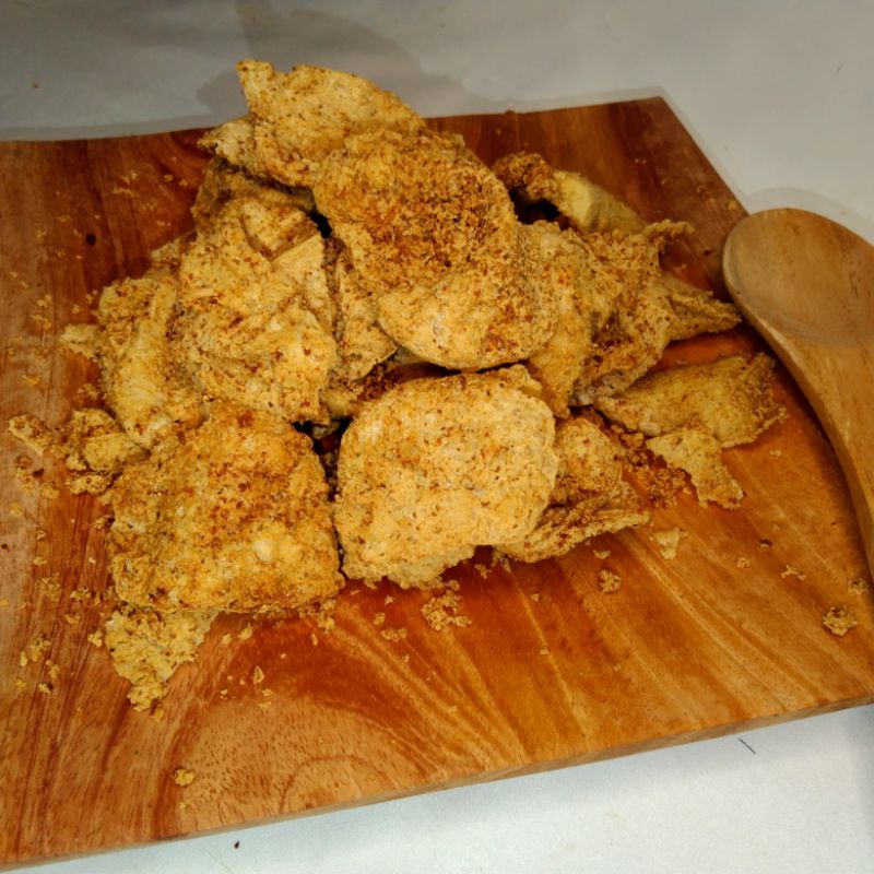

spicy tofu Chips"Keripik Tahu pedas