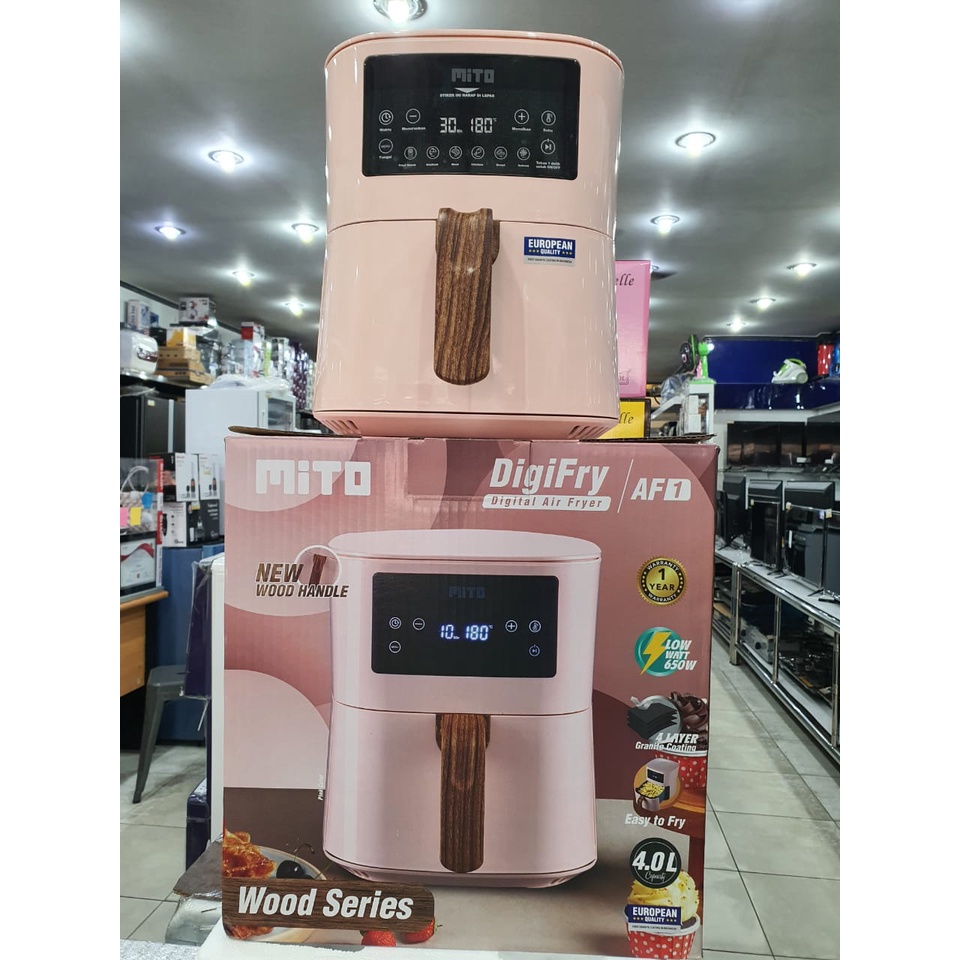 MITO AIRFRYER AF-1 MITO PINK WOOD SERIES AF1