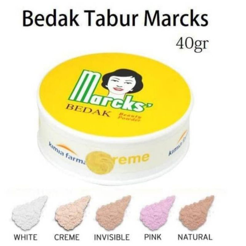 Bedak marcks // Bedak tabur marcks