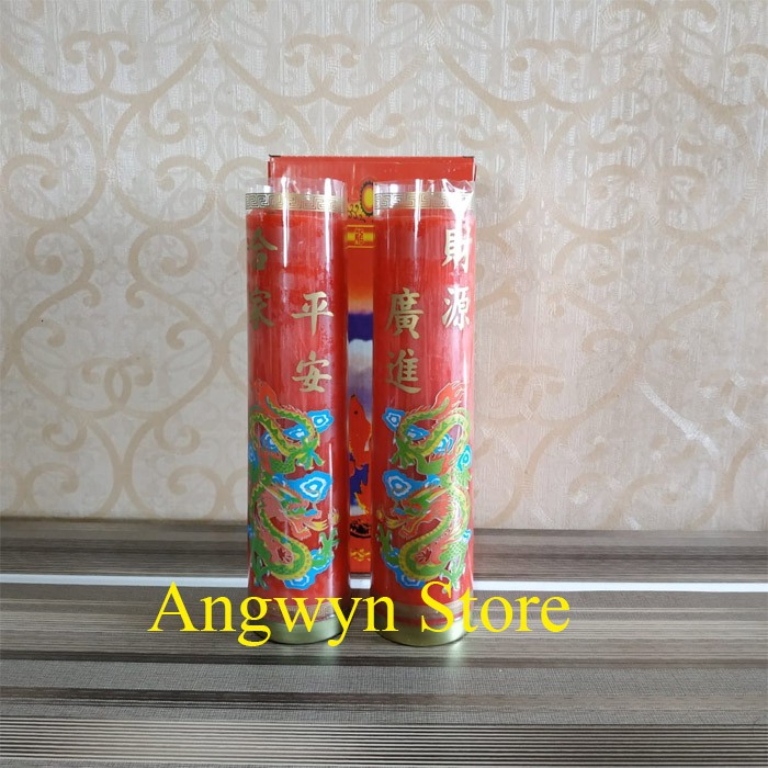 Lilin Sembahyang Merah 3 Kati