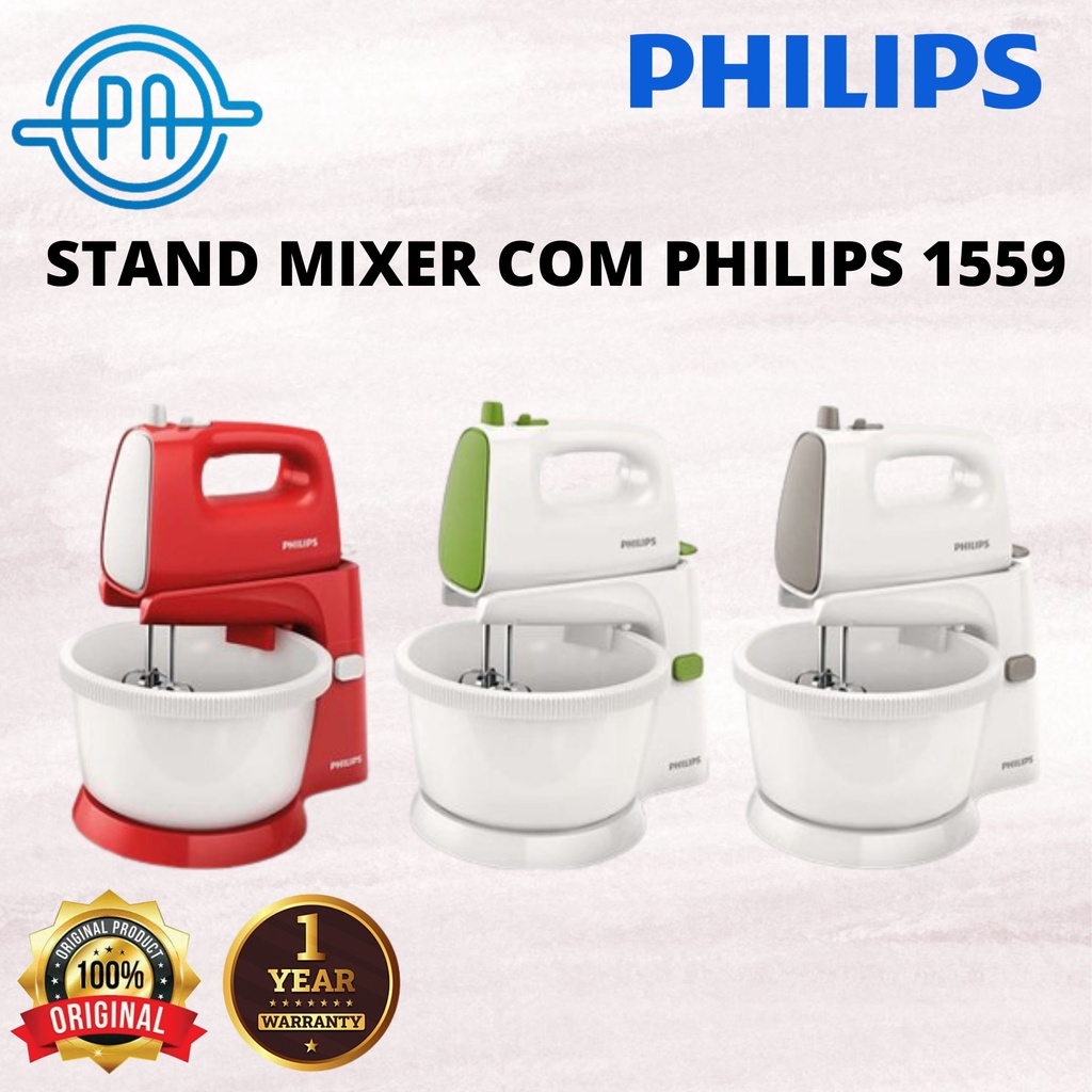 MIXER STAND MIXER COM PHILIPS 1559 5 SPEED