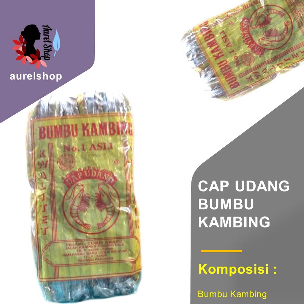 

CAP UDANG Bumbu Kambing kemasan 1 kg