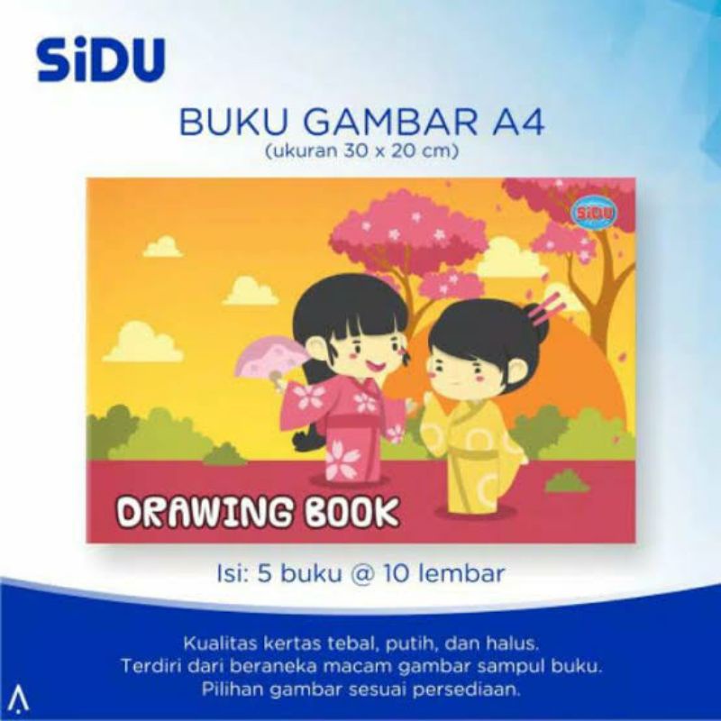 Buku Gambar Sidu Sinar Dunia A4