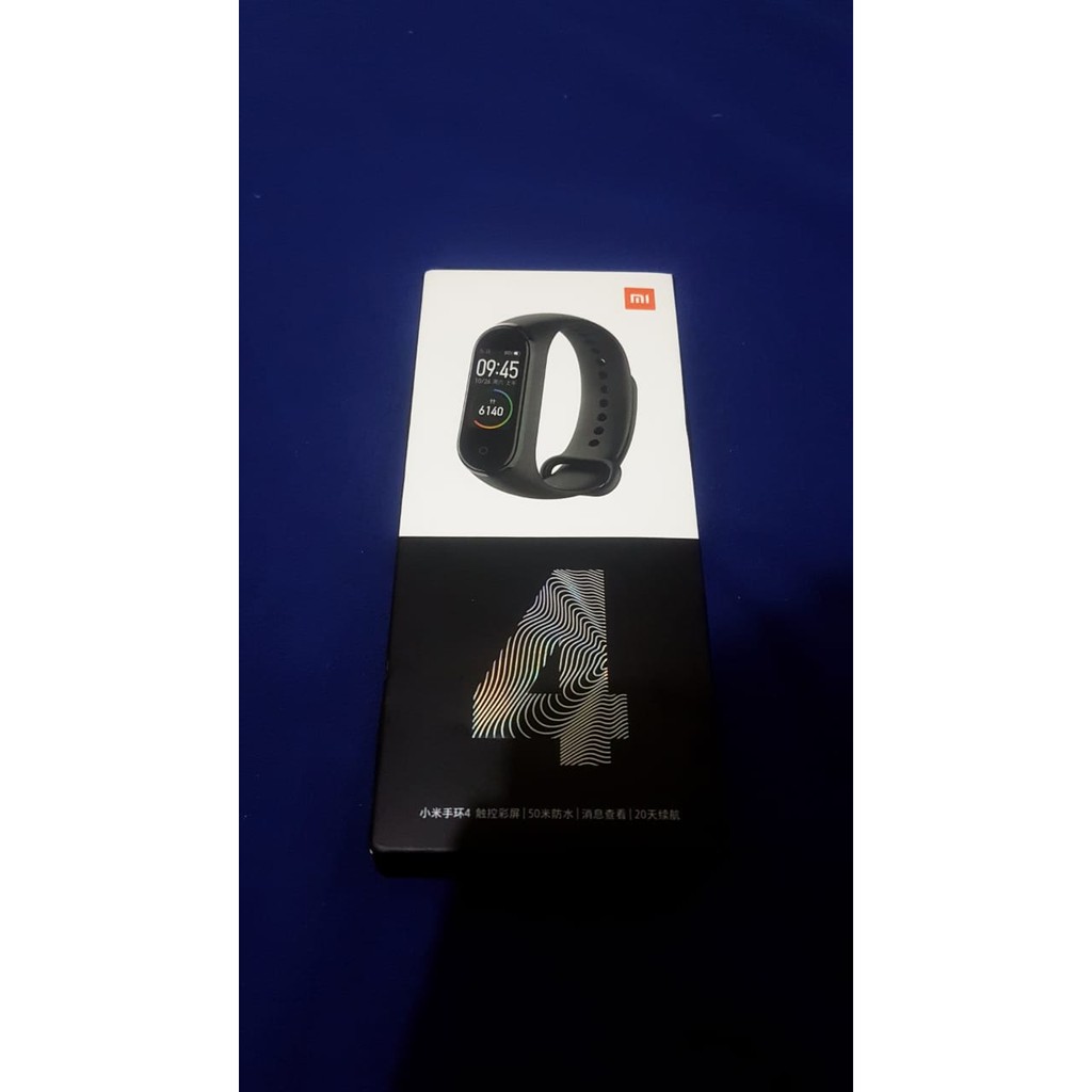 Mi Band 4 CN Version - Black [BARU]