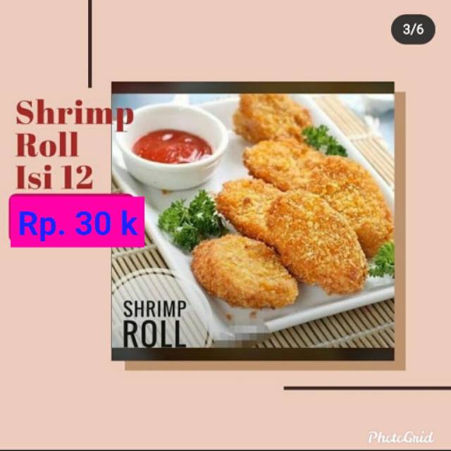 

Shrimp Roll isi 12 pcs