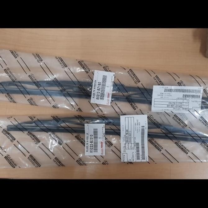 Karet Wiper Avanza / Blade Wiper Avanza Set 100% Original Toyota Terlaris