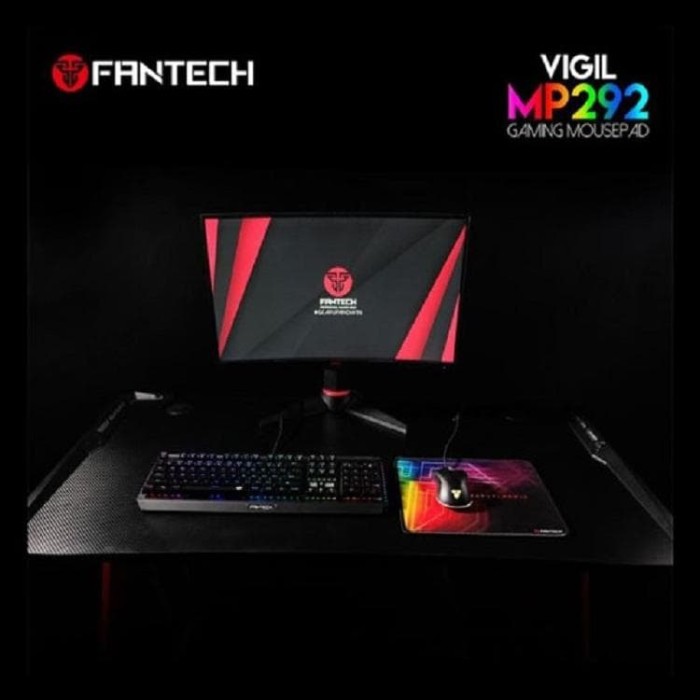 Fantech MP292 MP 292 MP-292 VIGIL Mousepad Mouse pad Alas Game Gaming gamer pubg ff dota fps laptop