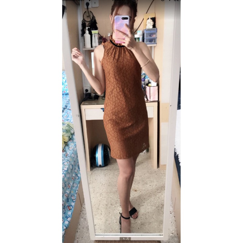 PRELOVED DRESS ZARA TRAFFALUC / Lace Dress ZARA / Dress Brukat ZARA