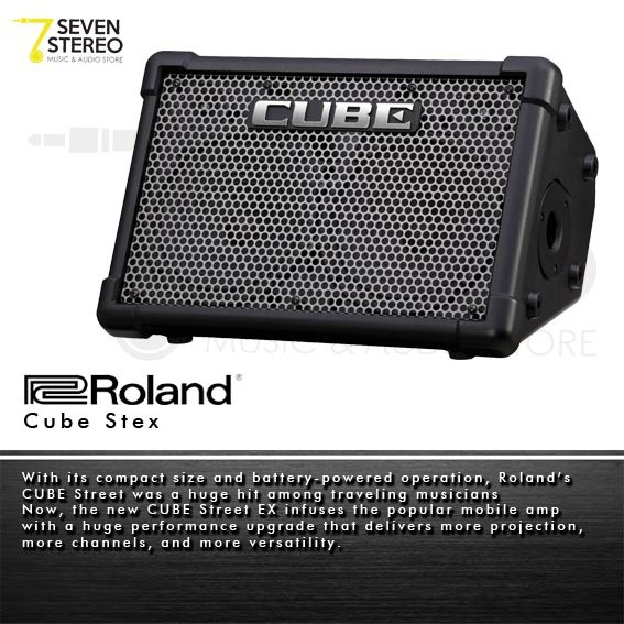 Roland Cube Stex Street EX Battery-Powered Stereo Amplifier