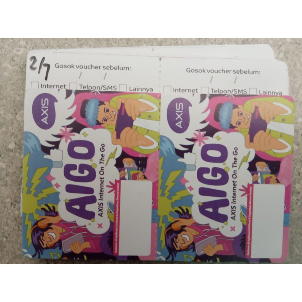 Vo AXIS 3,5GB 7 HARI