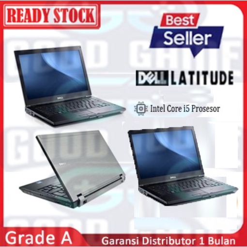 Grosir Laptop Dell Latitude bekas E6410 E5410 i5 gaming all fungi Murah Bagus Bergaransi