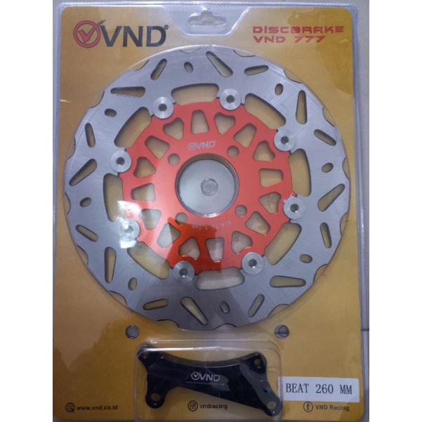 DISC PIRINGAN CAKRAM DEPAN VND BEAT SCOOPY VARIO 260 MM VND