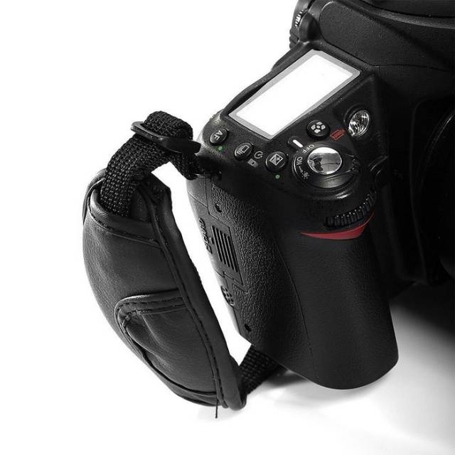 Leather Wrist Strap Kamera Hand Grip untuk Canon EOS Nikon Sony Olympus SLR / DSLR