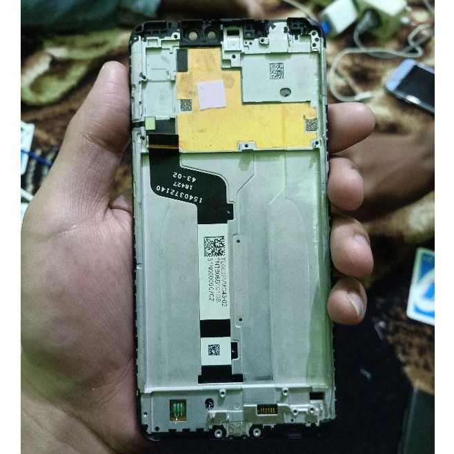 LCD FULLSET FRAME XIAOMI REDMI NOTE 6 PRO ORIGINAL COPOTAN