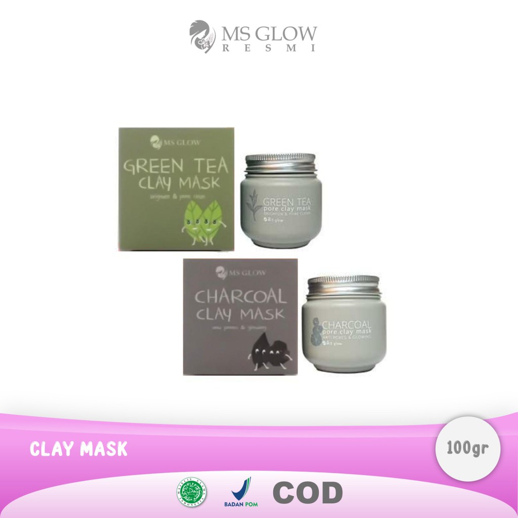 MS GLOW CLAY MASK 100g