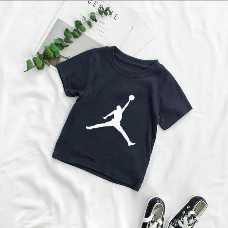 Kaos Oblong Anak JORDAN Kaos Anak Cotton Combed Baju Oblong Anak Lengan Pendek