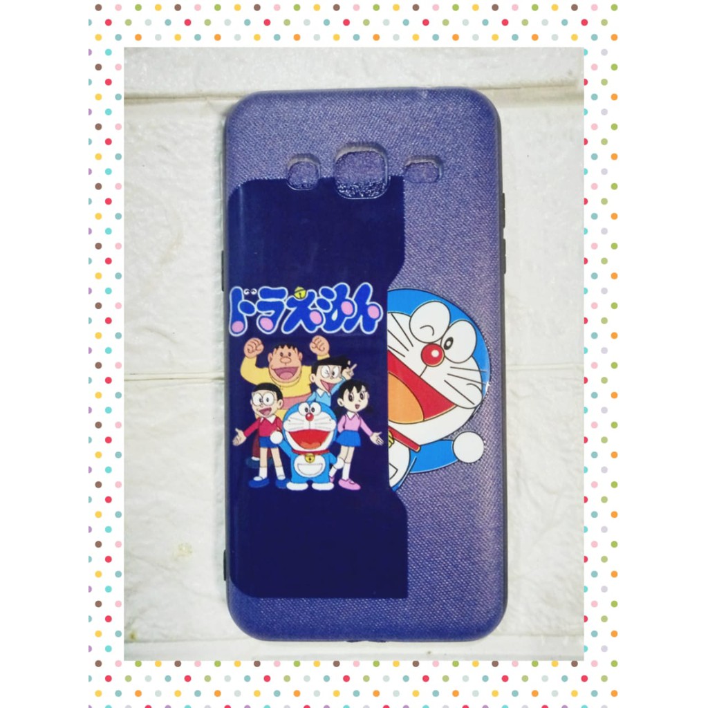 CASE SMSUNG GALAXI J3MOTIF KARTUN IRON MAN PANDA DORAEMON  POKEMON