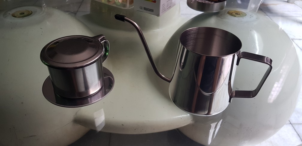 Teko Kopi Leher Angsa 350ml Drip Gooseneck Coffee Kettle V60