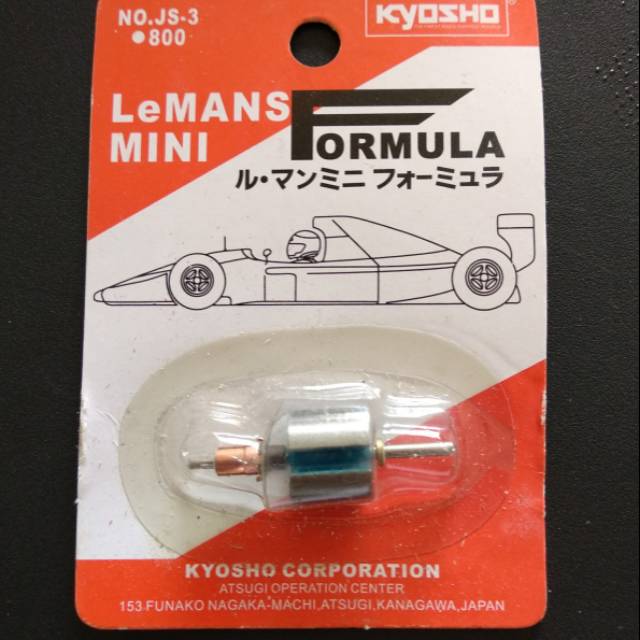 Angkur Kyosho Formula untuk Upgrade Dinamo Mini 4wd