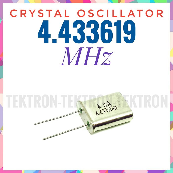ASA Crystal Oscillator 4.433619MHz xtal oscilator 4.433619 MHz 4