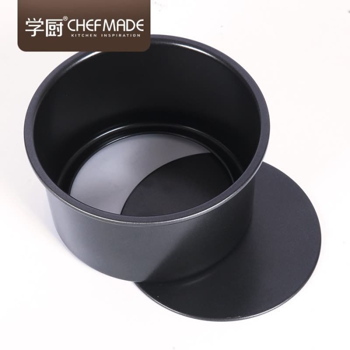 Chefmade WK9793 Round Removable Bottom BLACK 6 inch / Loyang Bongpas