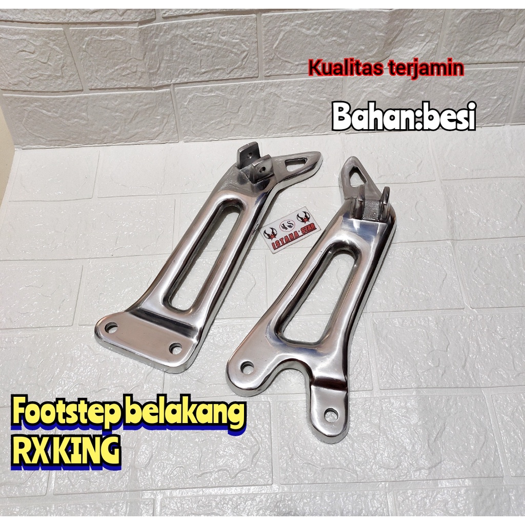 Dudukan Foot Step/Footstep Belakang Rx King / RX King New Bahan Besi Tebal