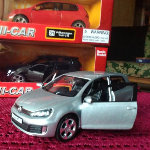Diecast Volkswagen golf GTI