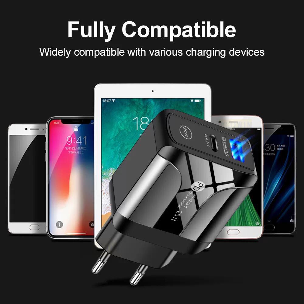 [RO ACC] NVN-PTC04 NANVAN CHARGER PD FAST CHARGING USB C CHARGER 20W