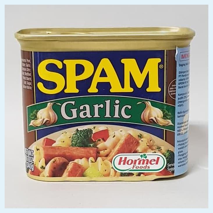 

SPAM GARLIC MENGANDUNG BABI 340 GR