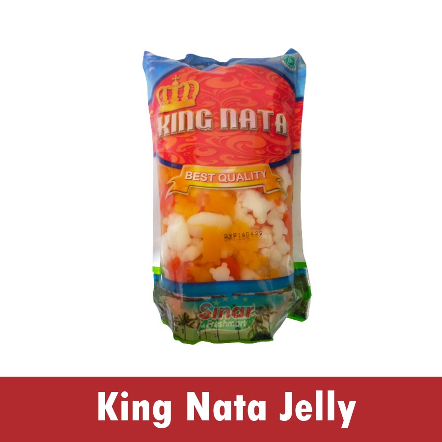 

[SINAR.FRESHMART] KING NATA JELLY KENYAL ENAK [1kg]