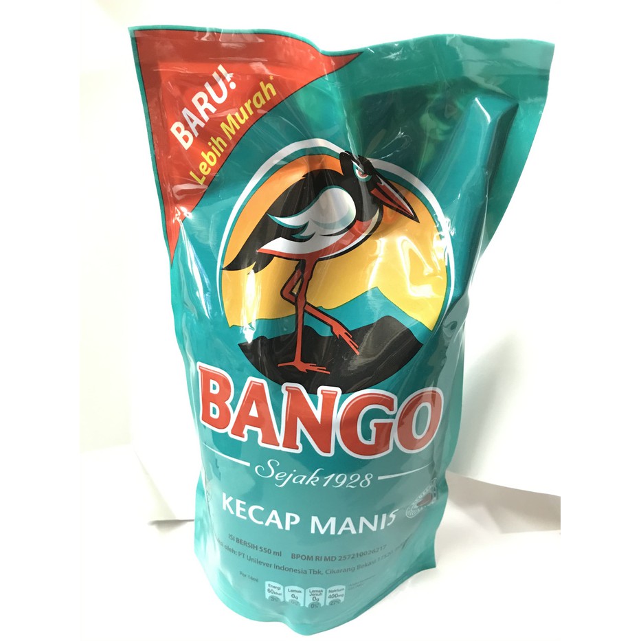 

Kecap Bango Refill 550 ml