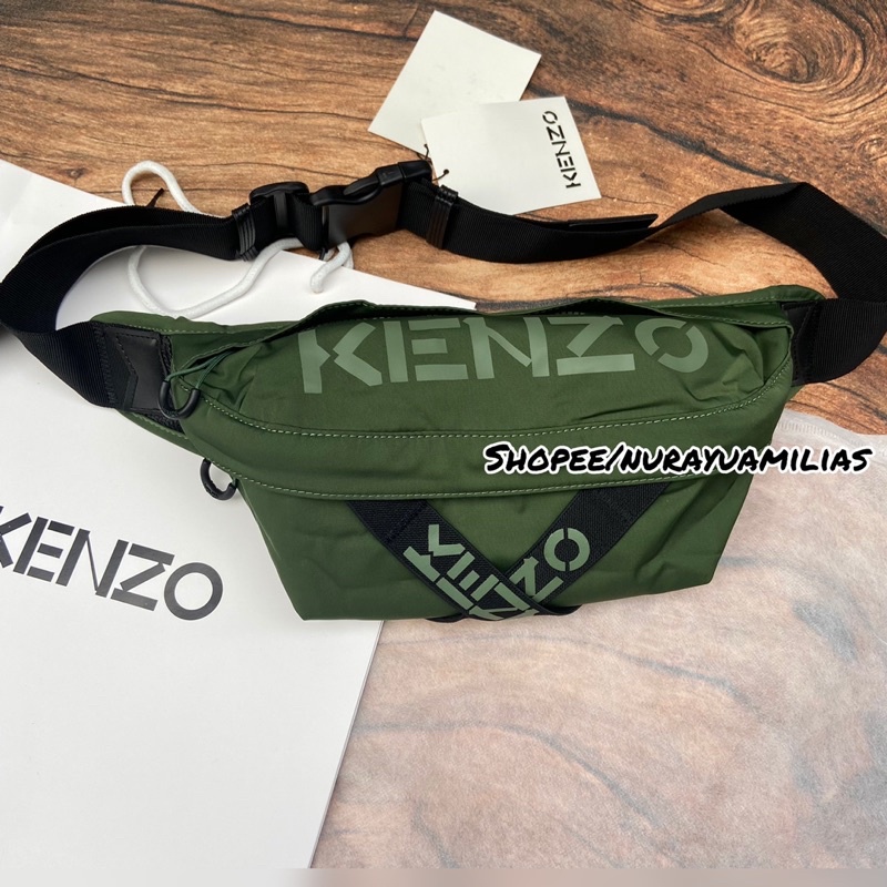 Waistbag kz X import waist bag pria wanita tas selempang knz x