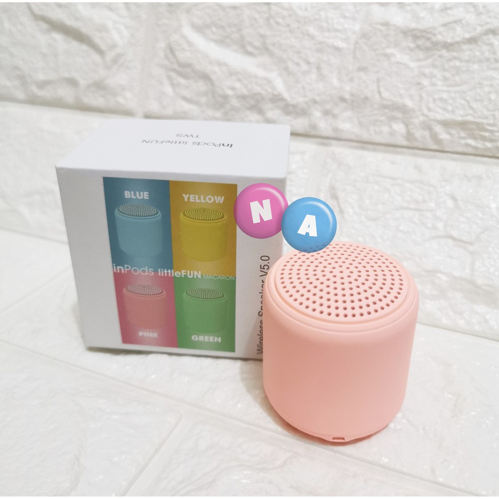 Speaker Bluetooth Mini Inpods TWS Small Body Big Sound Little Fun