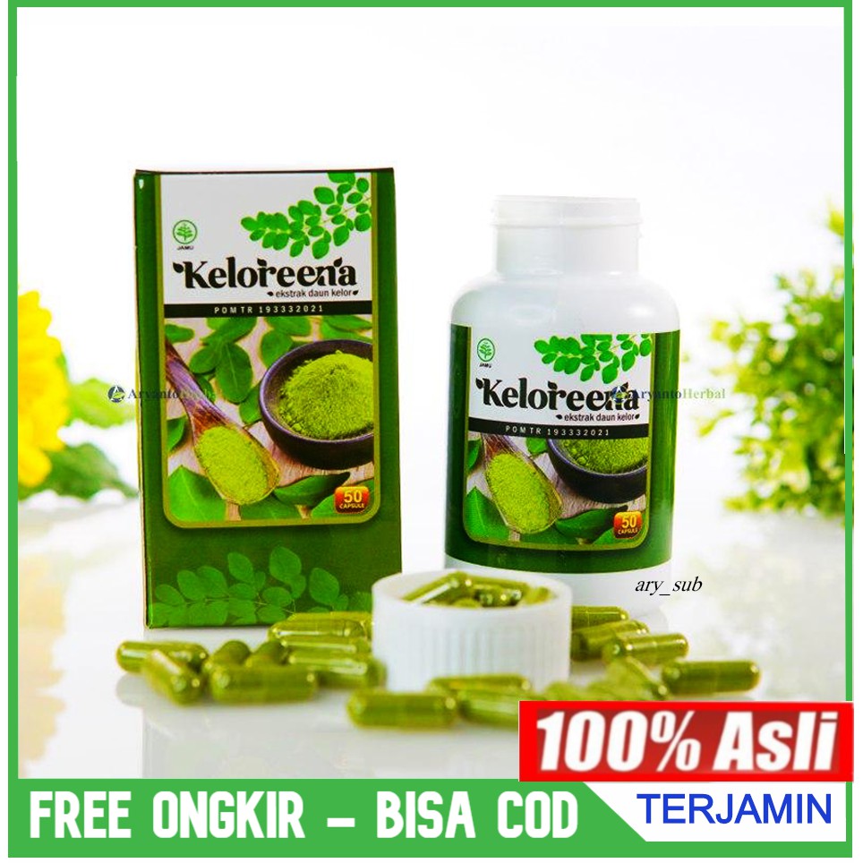 

Kelorena | Obat Asam Lambung - Maag - Perut Melilit - Radang Usus - Kelorena 50 kapsul