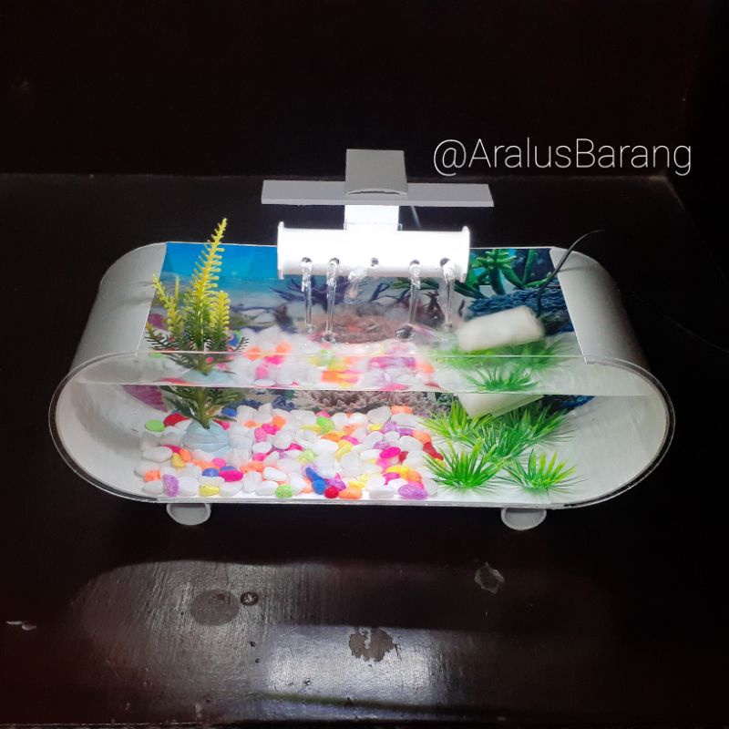 Aquarium Mini Fullset Dengan Pompa Dan Filter / Aquarium Akrilik Fullset / Aquarium / Aquarium Mini / Aquarium Cupang / Aquarium Kaca / Aquarium Ikan Hias / Akuarium / Akuarium Mini / Akuarium Cupang / Akuarium Kaca / Akuarium Ikan Hias