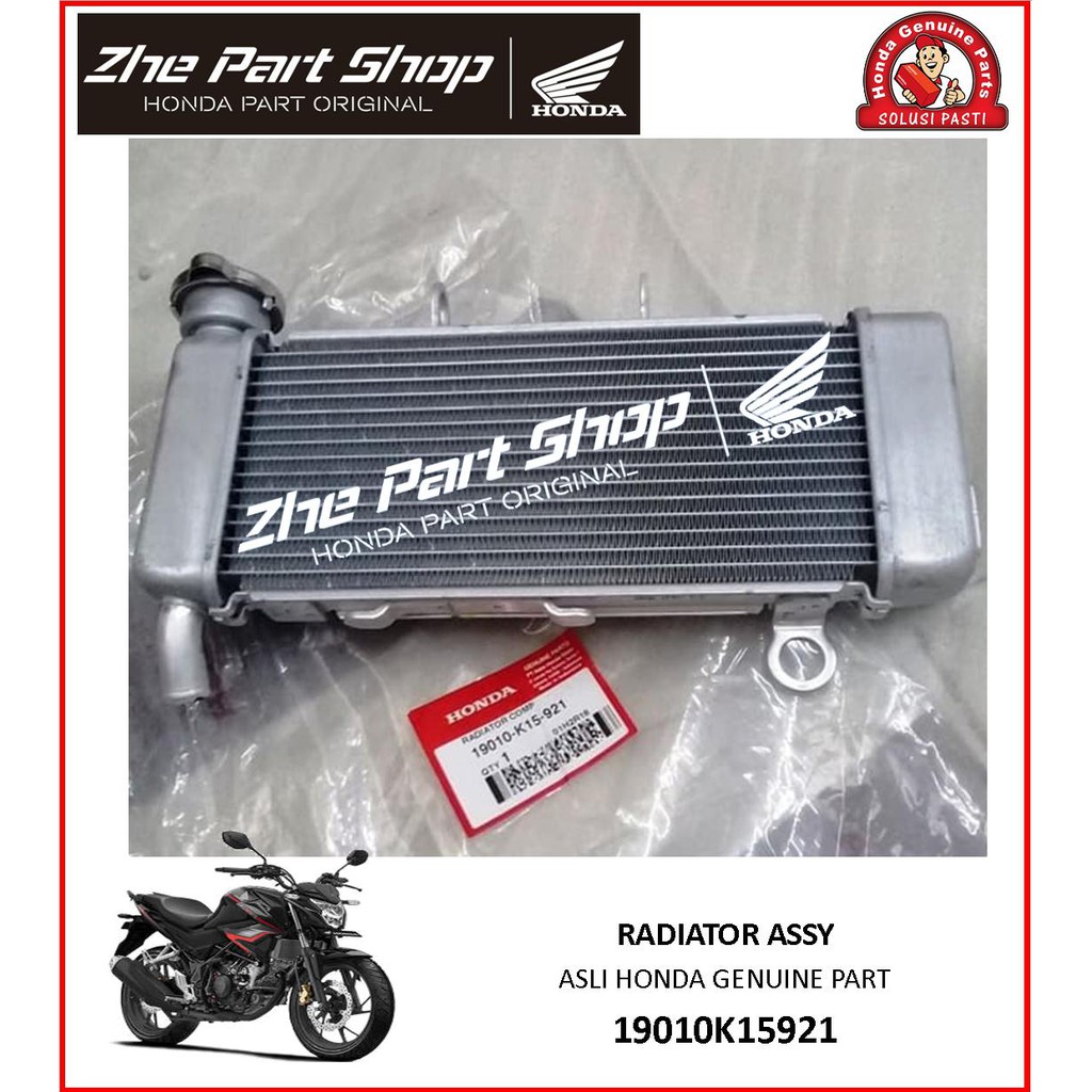Radiator Comp – New CB150R Streetfire K15G, New CB150R Streetfire - 19010K15921