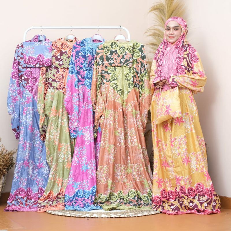 Mukena terusan jumbo