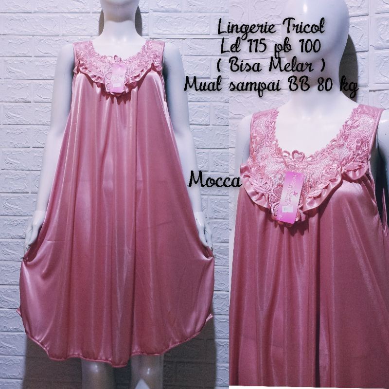 Lingerie Baju Tidur Jumbo Ld 120cm / Baju Tidur BigSize 3XL / Lingerie Big Size /Lingerie Ld 120 / L