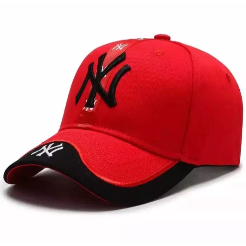 Topi Baseball Terbaru Topi Distro Ny Dual One Pria dan Wanita