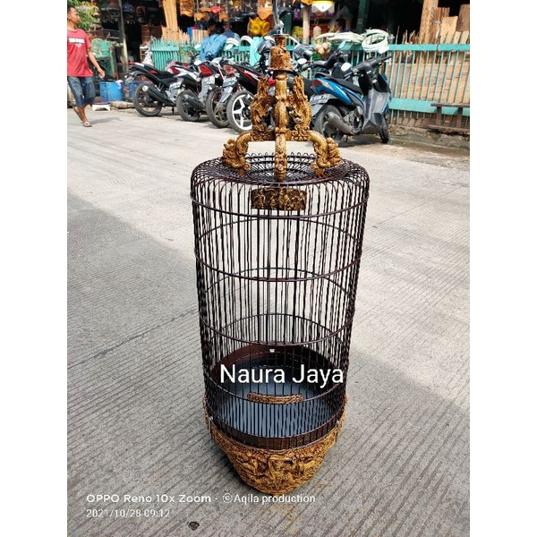 Kandang Sangkar Branjangan fiber Ukir Dewa