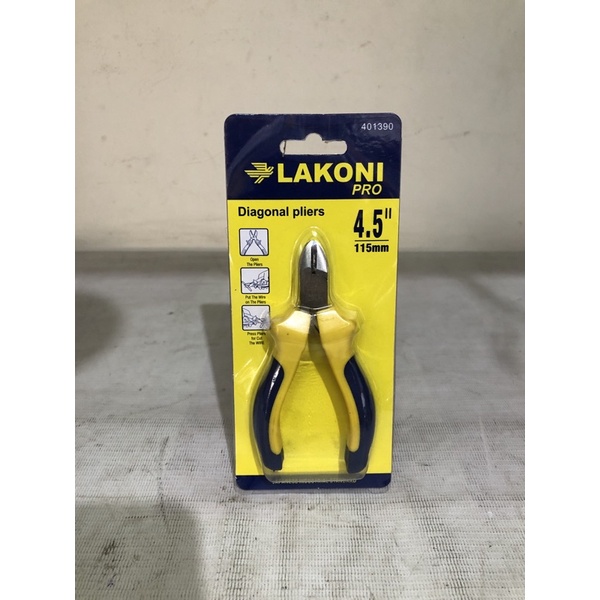 lakoni pro diagonal pliers 4.5 inch / tang potong / tang potong 4.5 inch lakoni pro